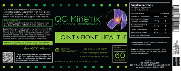 Joint & Bone Health QuickStart Program